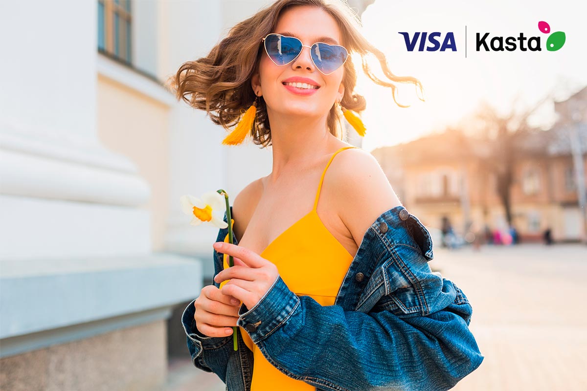 Summer shopping offer from Visa and Kasta!-Банк Пивденный