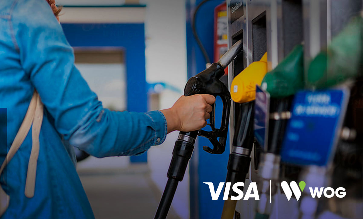 Бонуси на пальне у WOG з Visa-Банк Пивденный